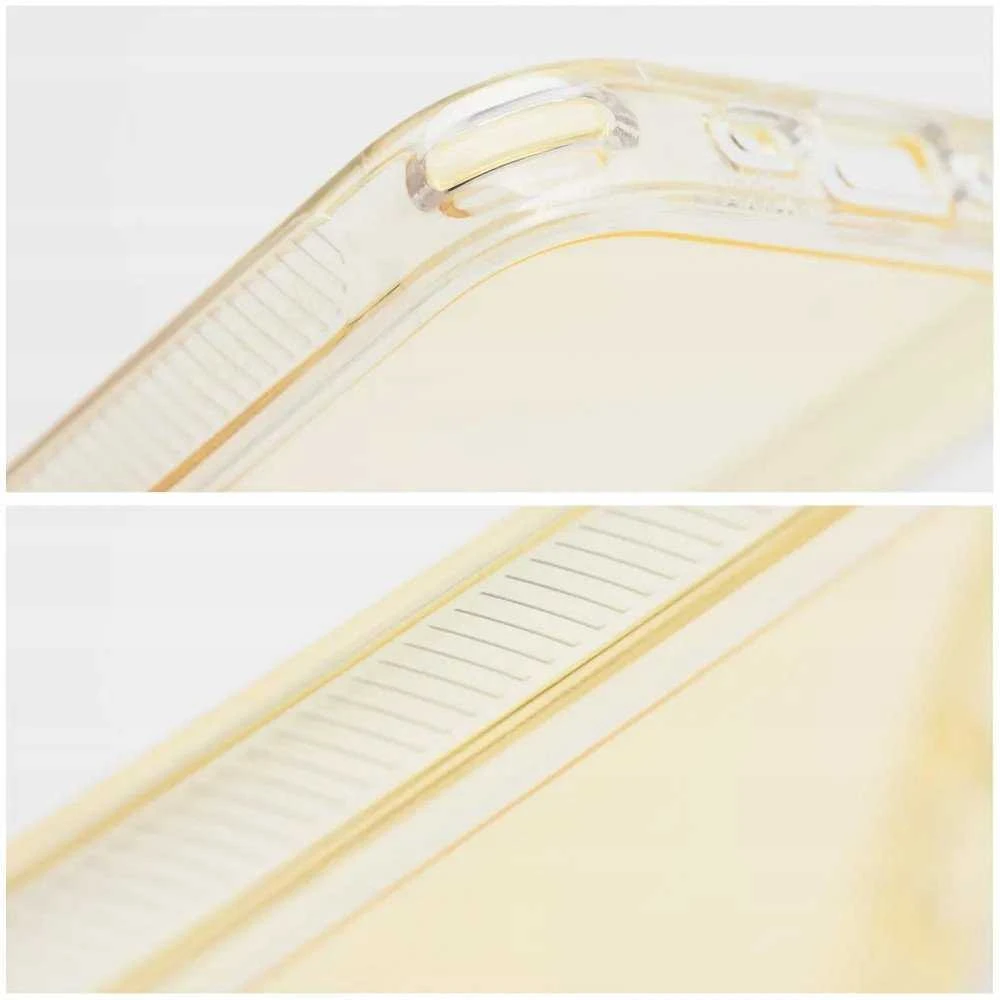 Oem MATRIX CLEAR dėklas skirtas Xiaomi Redmi Note 14 PRO 4G geltonos spalvos