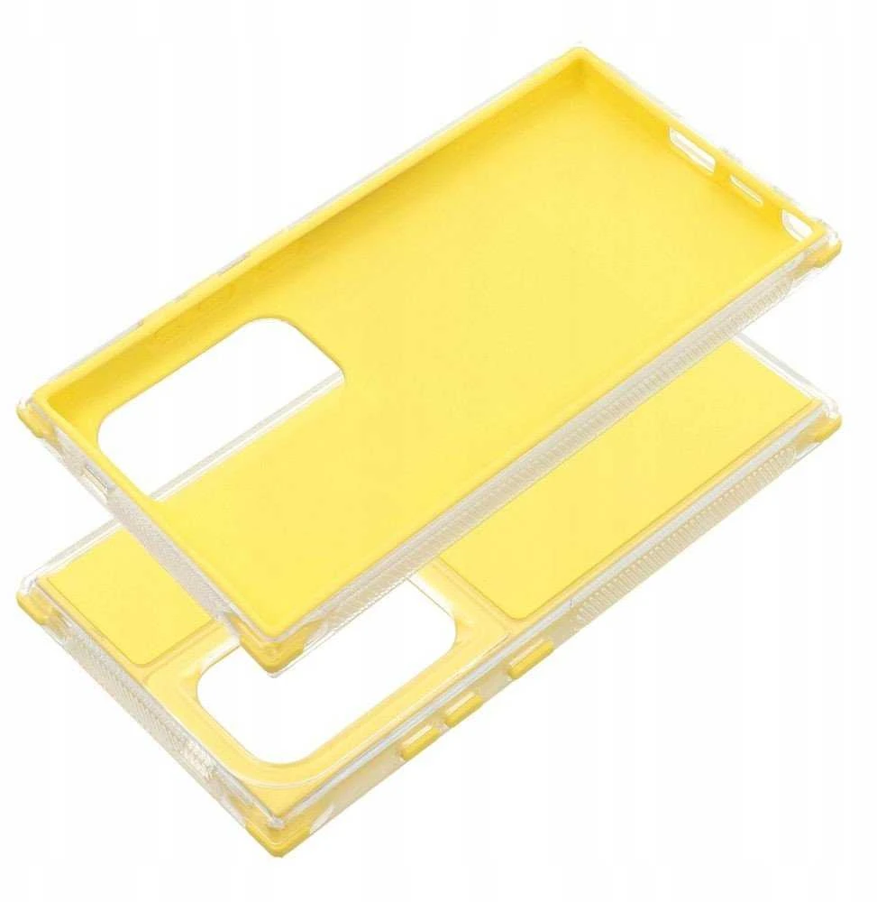 Oem MATRIX Dėklas skirtas Samsung Galaxy S25 geltonos spalvos