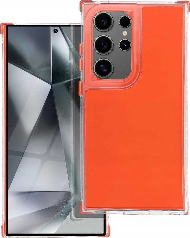 Oem MATRIX Dėklas skirtas Xiaomi Redmi Note 14 5G oranžinės spalvos