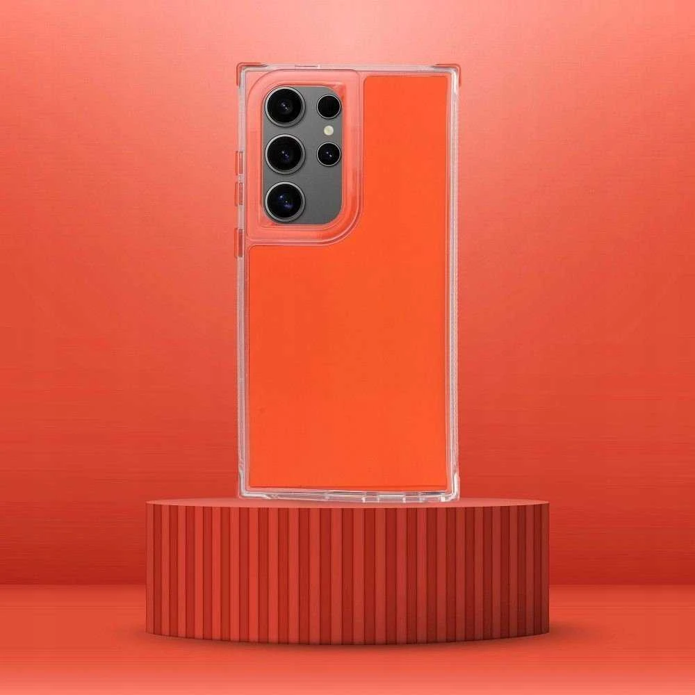 Oem MATRIX Dėklas skirtas Xiaomi Redmi Note 14 5G oranžinės spalvos