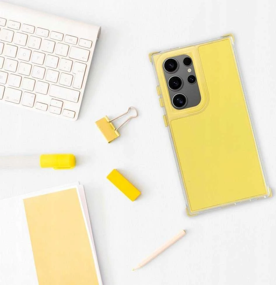 Oem MATRIX Dėklas skirtas Xiaomi Redmi Note 14 5G geltonos spalvos