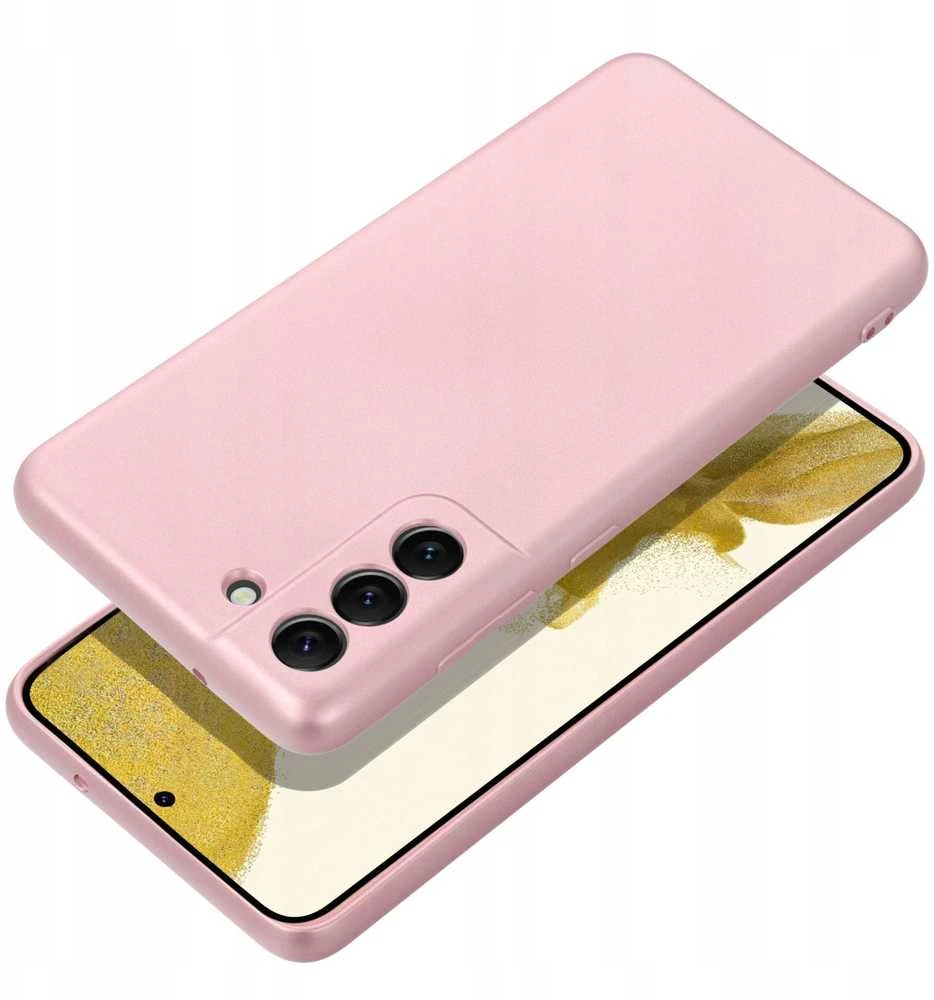 Oem METALLIC Dėklas skirtas Samsung Galaxy A26 5G rožinės spalvos