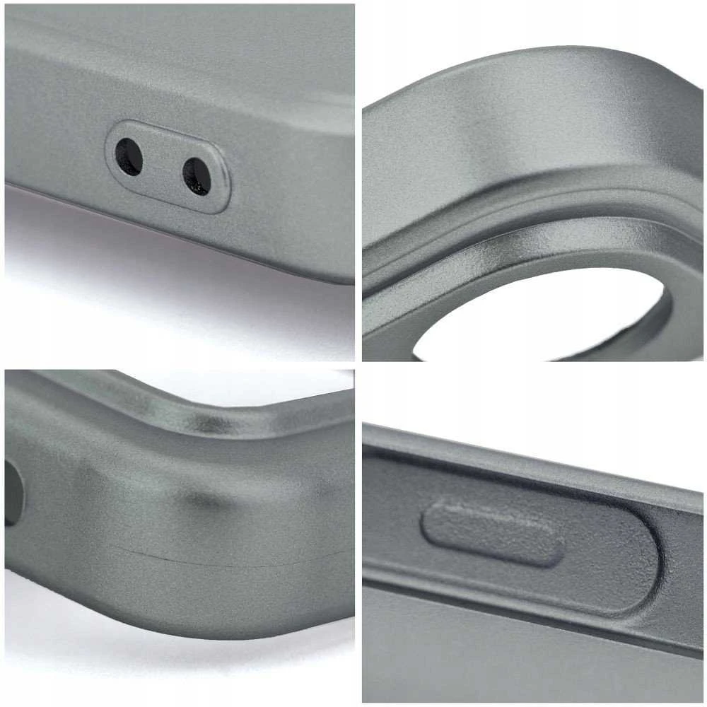 Oem METALLIC Dėklas skirtas Samsung Galaxy S25 Ultra pilkos spalvos