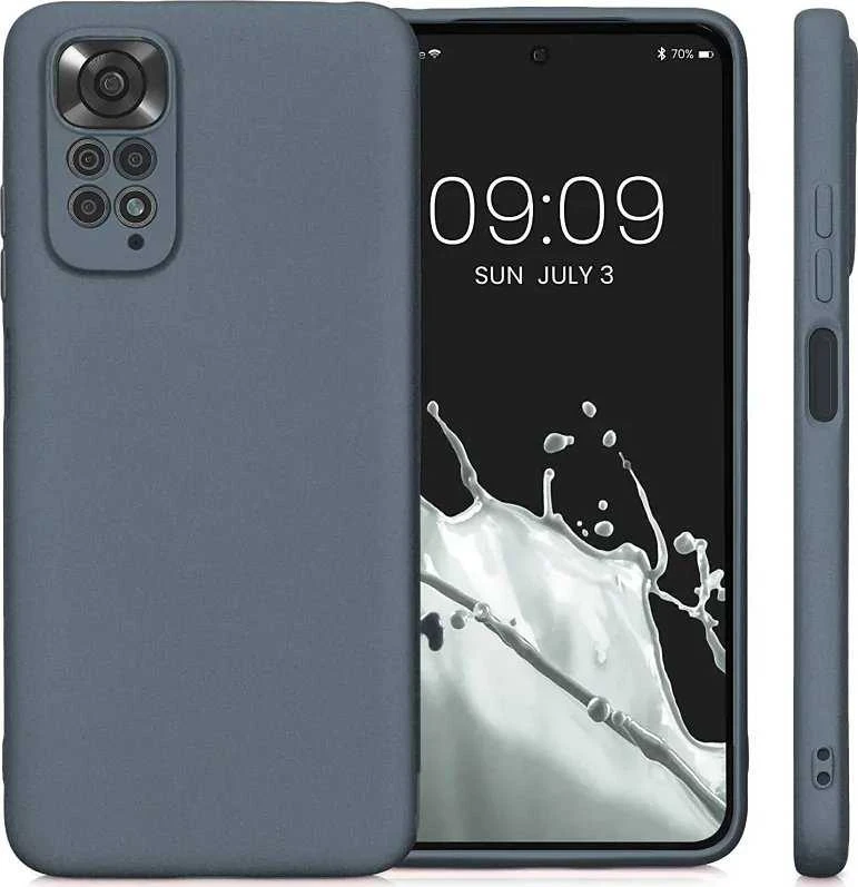 Oem METALLIC Dėklas skirtas Xiaomi Redmi Note 14 PRO 4G pilkos spalvos