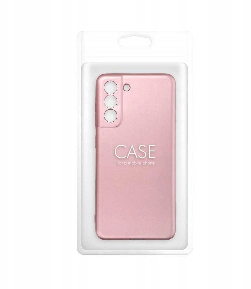 Oem METALLIC Dėklas skirtas Samsung Galaxy S25 rožinės spalvos