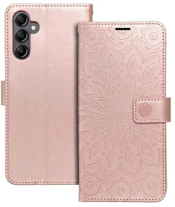Oem MEZZO atverčiamas dėklas SAMSUNG A56 5G svajonių gaudytojui rožinis auksas