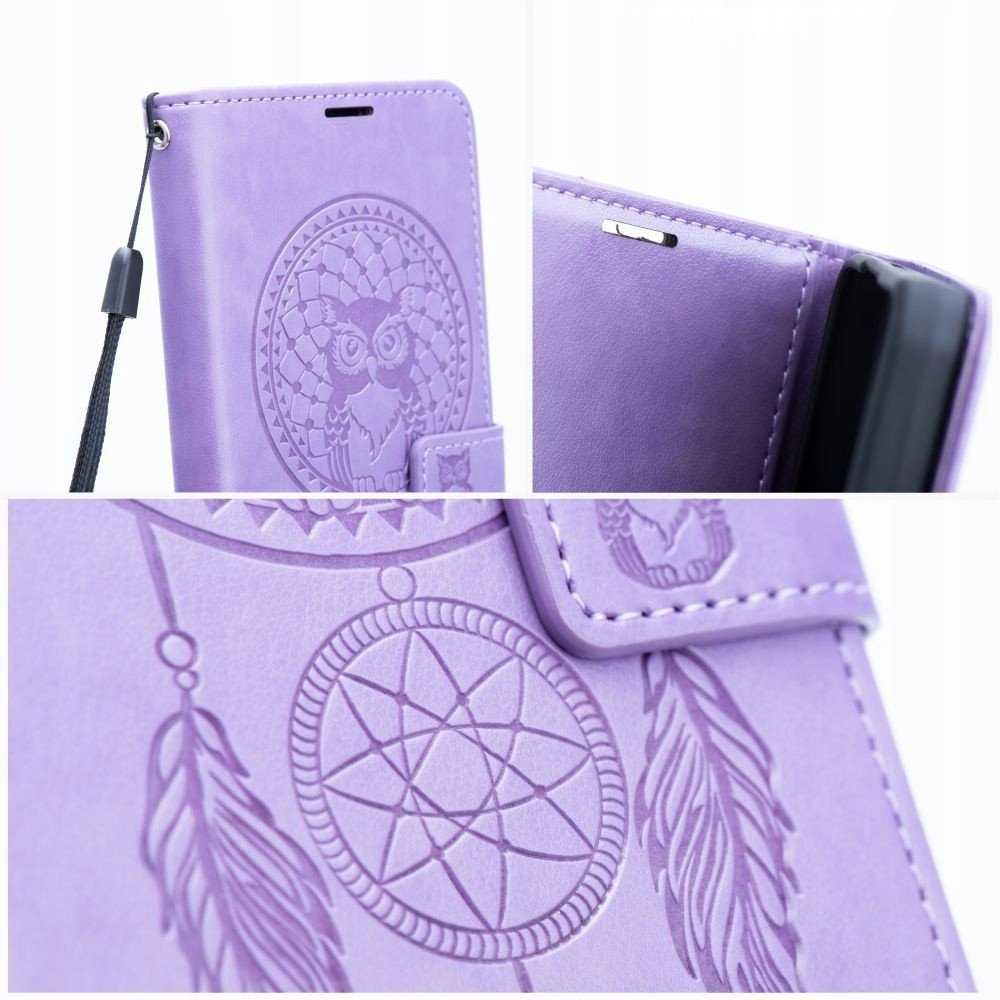 Oem MEZZO Book dėklas skirtas Samsung Galaxy S25 Ultra dreamcatcher violetinės spalvos