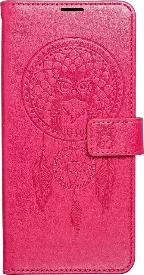 Oem MEZZO Book dėklas skirtas Xiaomi Redmi Note 14 PRO 5G / 14 PRO PLUS 5G dreamcatcher magenta