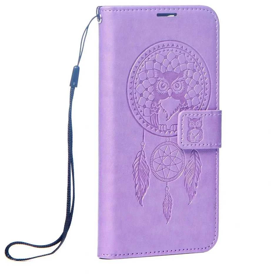 Oem MEZZO atverčiamas dėklas XIAOMI Redmi Note 14 5G mandala violetinis
