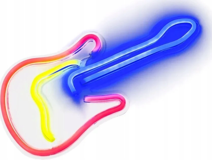 Oem NEON NA ŚCIANĘ LED na USB - Gitara modelis