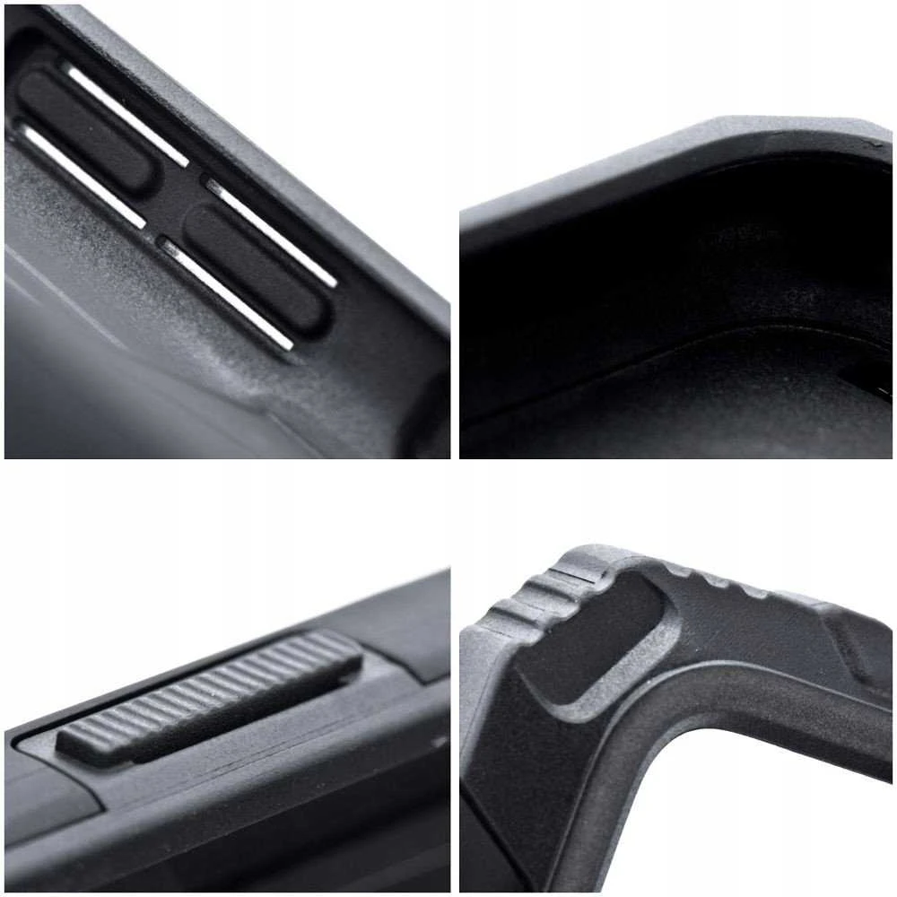 Oem NITRO dėklas skirtas Samsung Galaxy A26 juodos spalvos