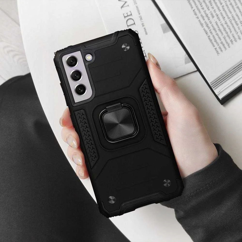 Oem NITRO dėklas skirtas Samsung Galaxy S25 juodos spalvos