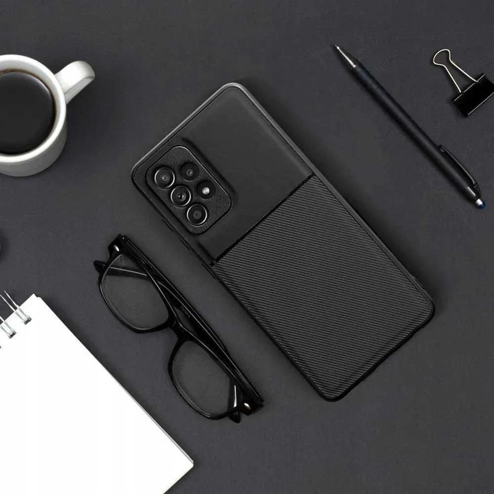 Oem NOBLE dėklas skirtas Samsung Galaxy S25 Edge juodos spalvos