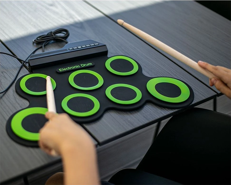 NN Roll Up Drum Pad – ištraukiami elektroniniai būgnai