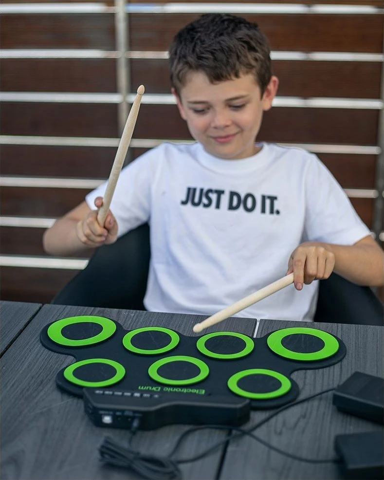 NN Roll Up Drum Pad – ištraukiami elektroniniai būgnai