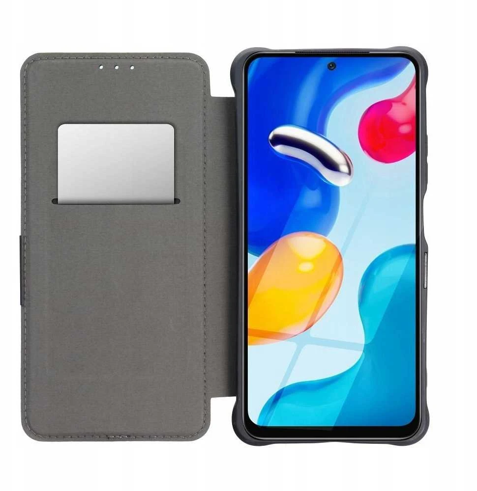 Dėklas Oem RAZOR Book skirtas Xiaomi Redmi 14C dark žalios spalvos