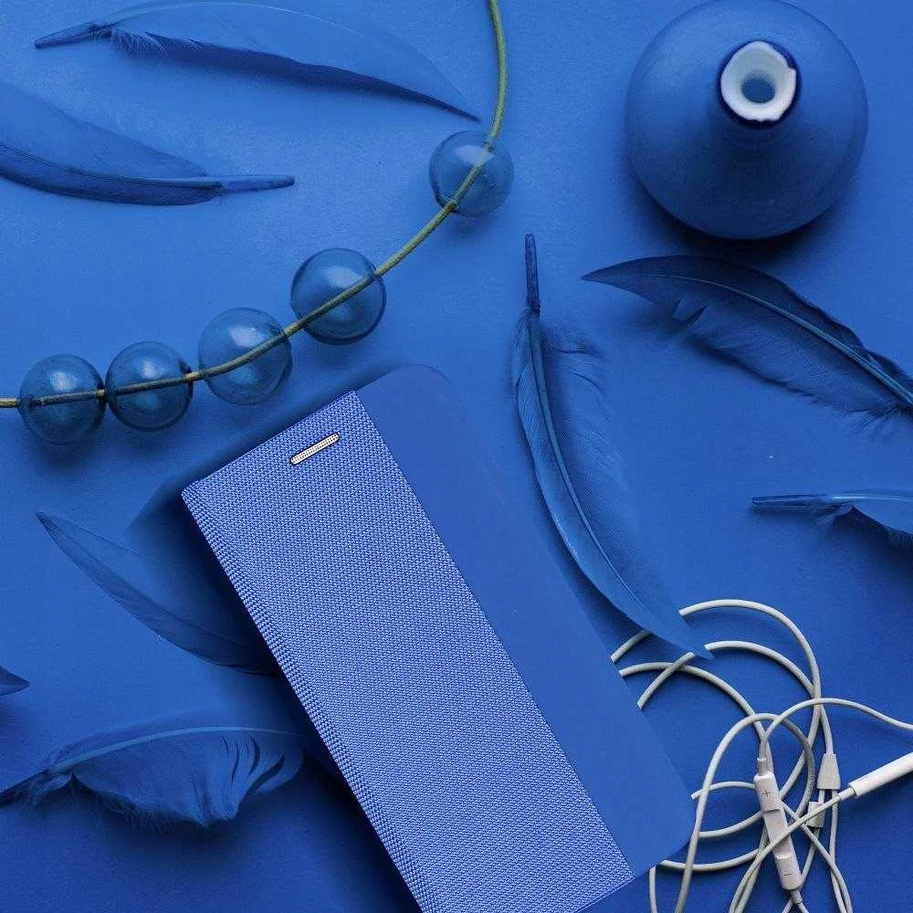 Oem SENSITIVE Book dėklas skirtas Xiaomi Redmi 14C mėlynos spalvos