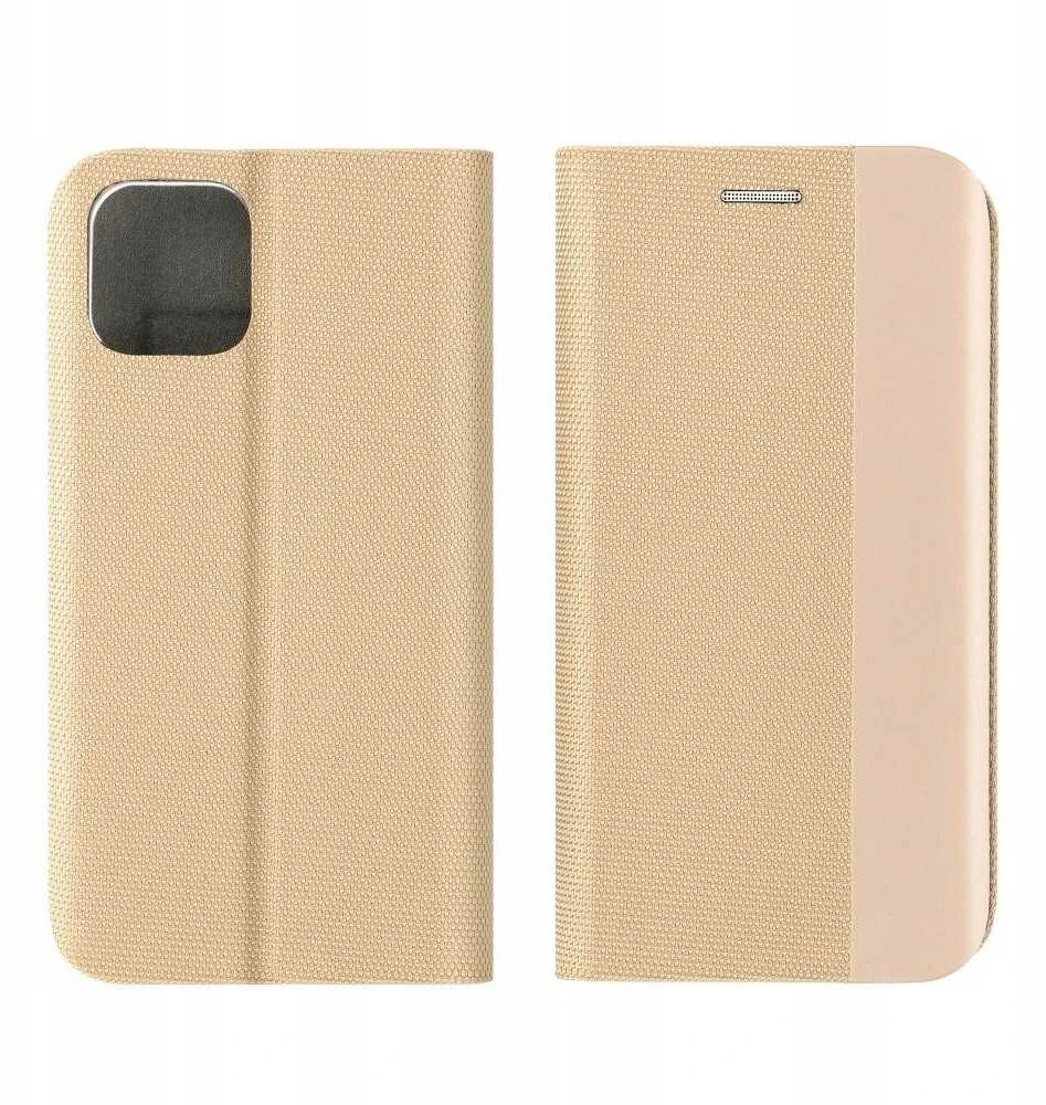 Oem SENSITIVE Book dėklas skirtas Xiaomi Redmi 14C aukso spalvos
