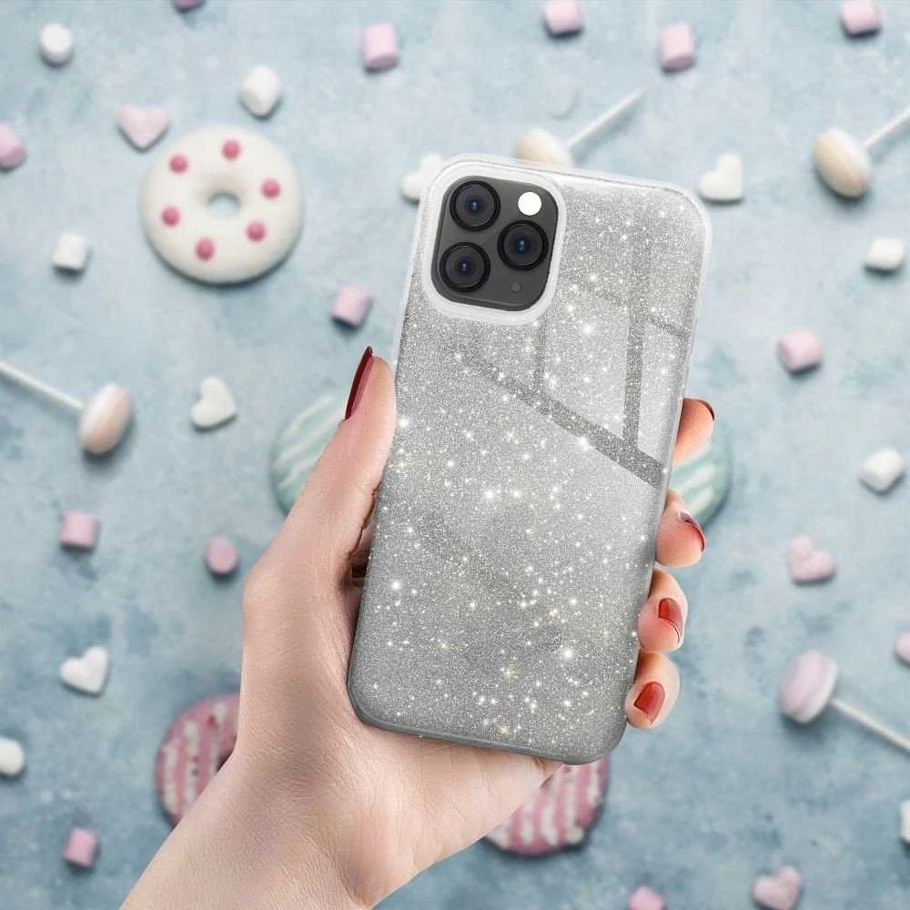 Oem SHINING Dėklas skirtas Samsung Galaxy A26 5G sidabro spalvos