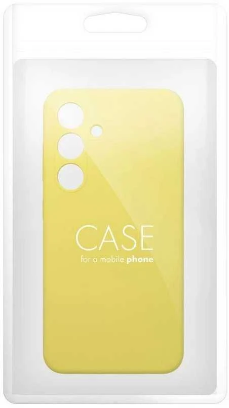 Oem Silikoninis dėklas 2mm skirtas Samsung Galaxy S25 Edge suderinamas su MagSafe lemon