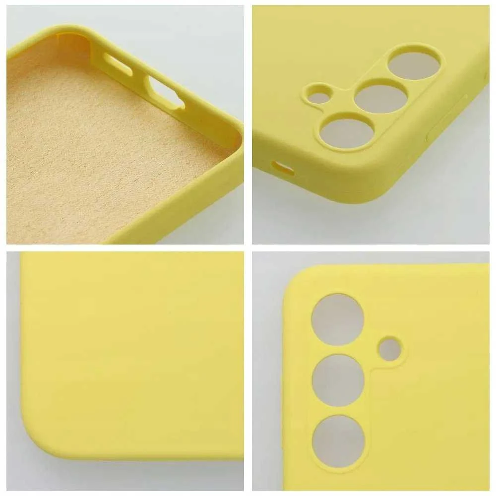 Oem Dėklas SILICONE 2mm skirtas Xiaomi Redmi NOTE 14 Pro 4G lemon