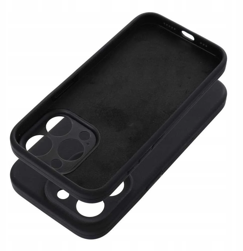 Dėklas Oem Case for iPhone 15 PRO Silicone 2mm (camera protection) juodas