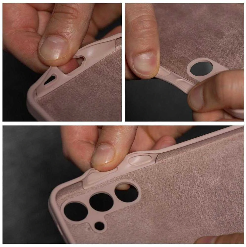Oem Dėklas SILICONE 2mm skirtas Xiaomi Redmi NOTE 14 Pro Plus 5G rožinės spalvos