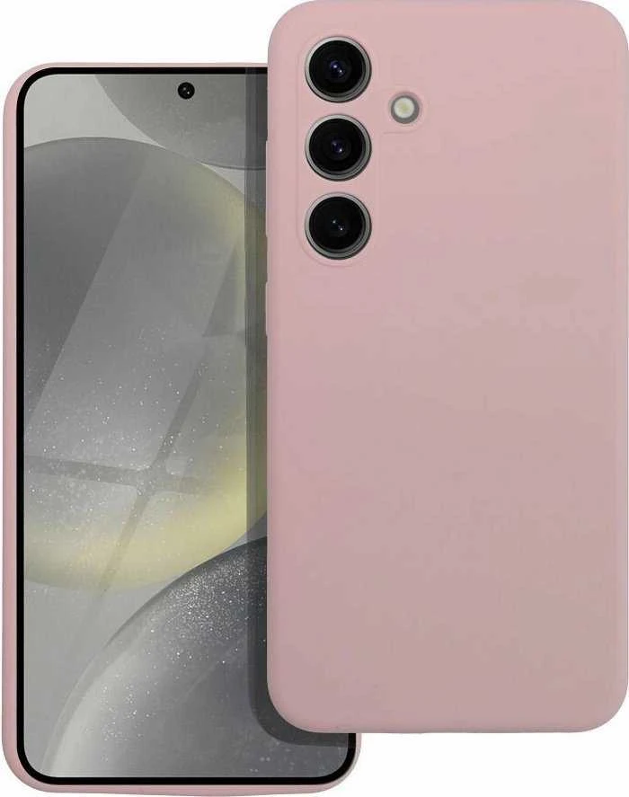 Oem dėklas, skirtas Motorola EDGE 60 / 60 FUSION, silikoninis 2 mm (kameros apsauga), pudrinės rožinės spalvos