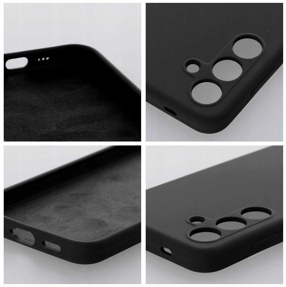 Dėklas Oem Case for Motorola G35 5G Silicone 2mm (camera protection) juodas