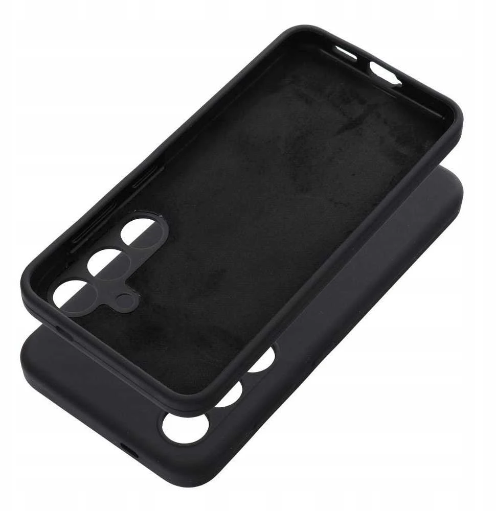 Dėklas Oem Case for Motorola G35 5G Silicone 2mm (camera protection) juodas