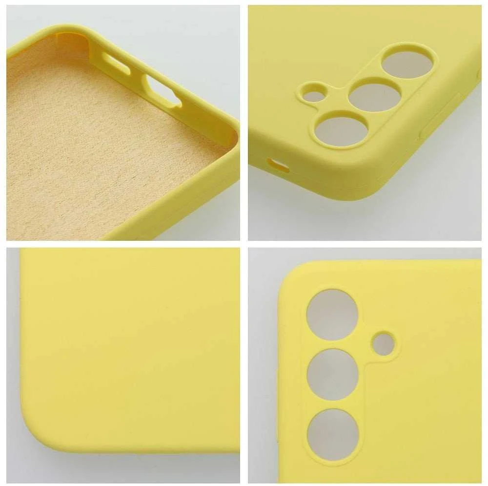Oem Dėklas SILICONE 2mm skirtas Samsung Galaxy A36 5G lemon
