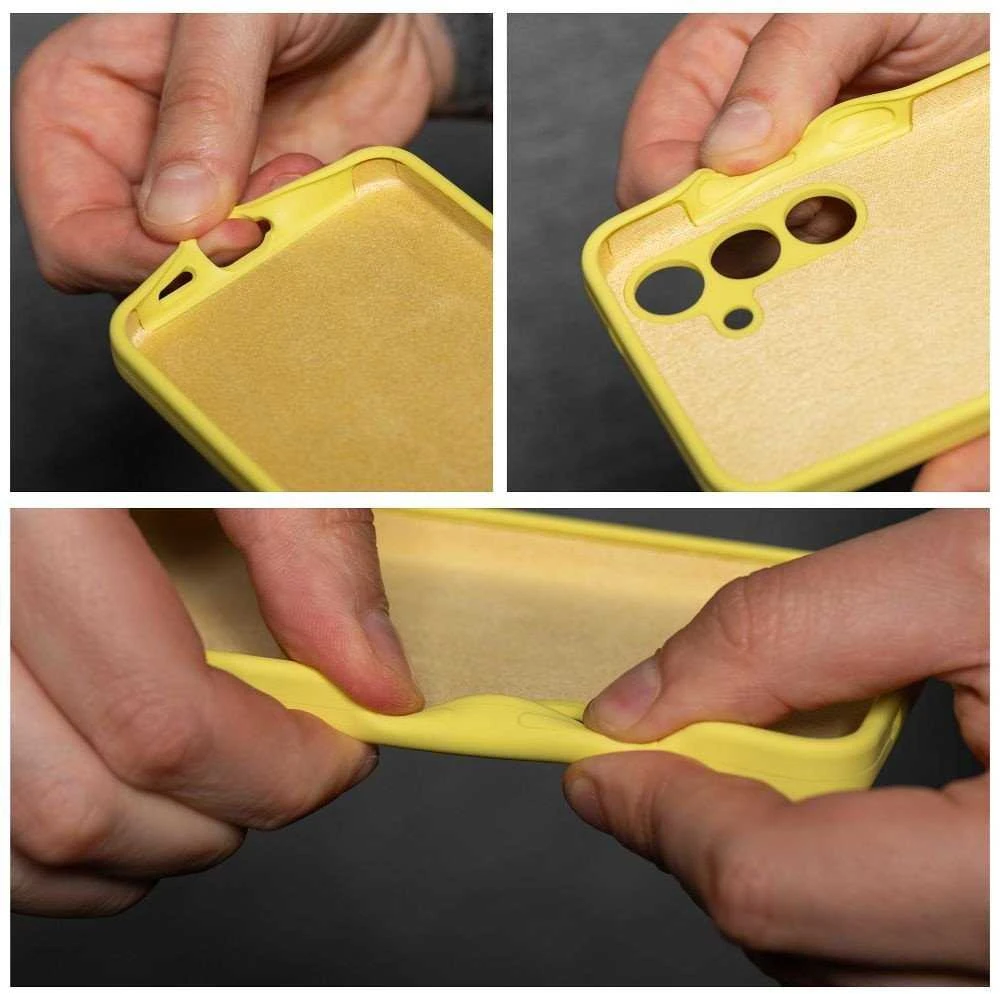 Oem Dėklas SILICONE 2mm skirtas Samsung Galaxy A36 5G lemon