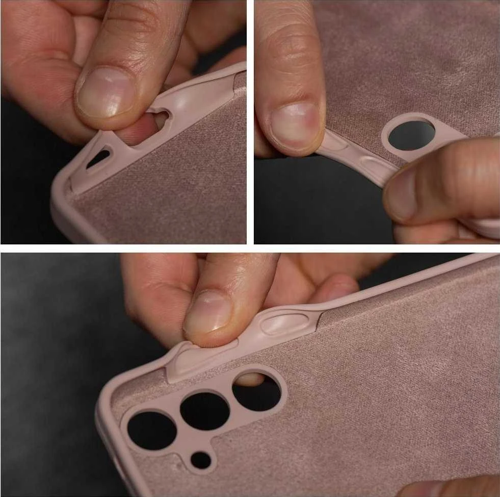 Oem Dėklas SILICONE 2mm skirtas Samsung Galaxy A26 5G rožinės spalvos