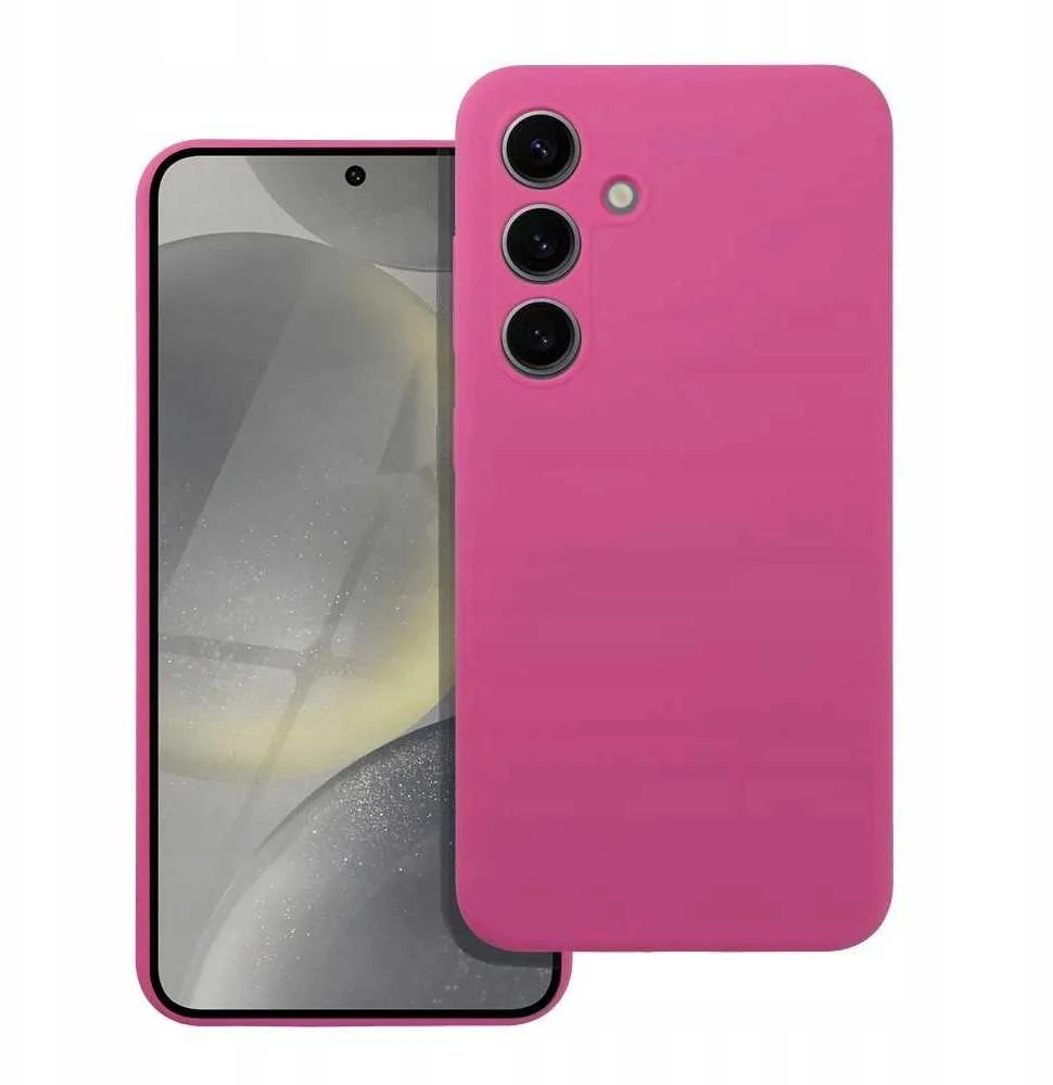 Oem Silikoninis dėklas 2mm skirtas Samsung Galaxy S24 FE rožinės spalvos