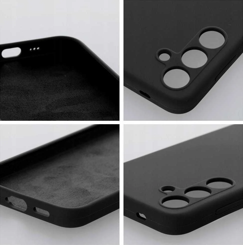 Oem Dėklas SILICONE 2mm skirtas Samsung Galaxy A26 5G juodos spalvos