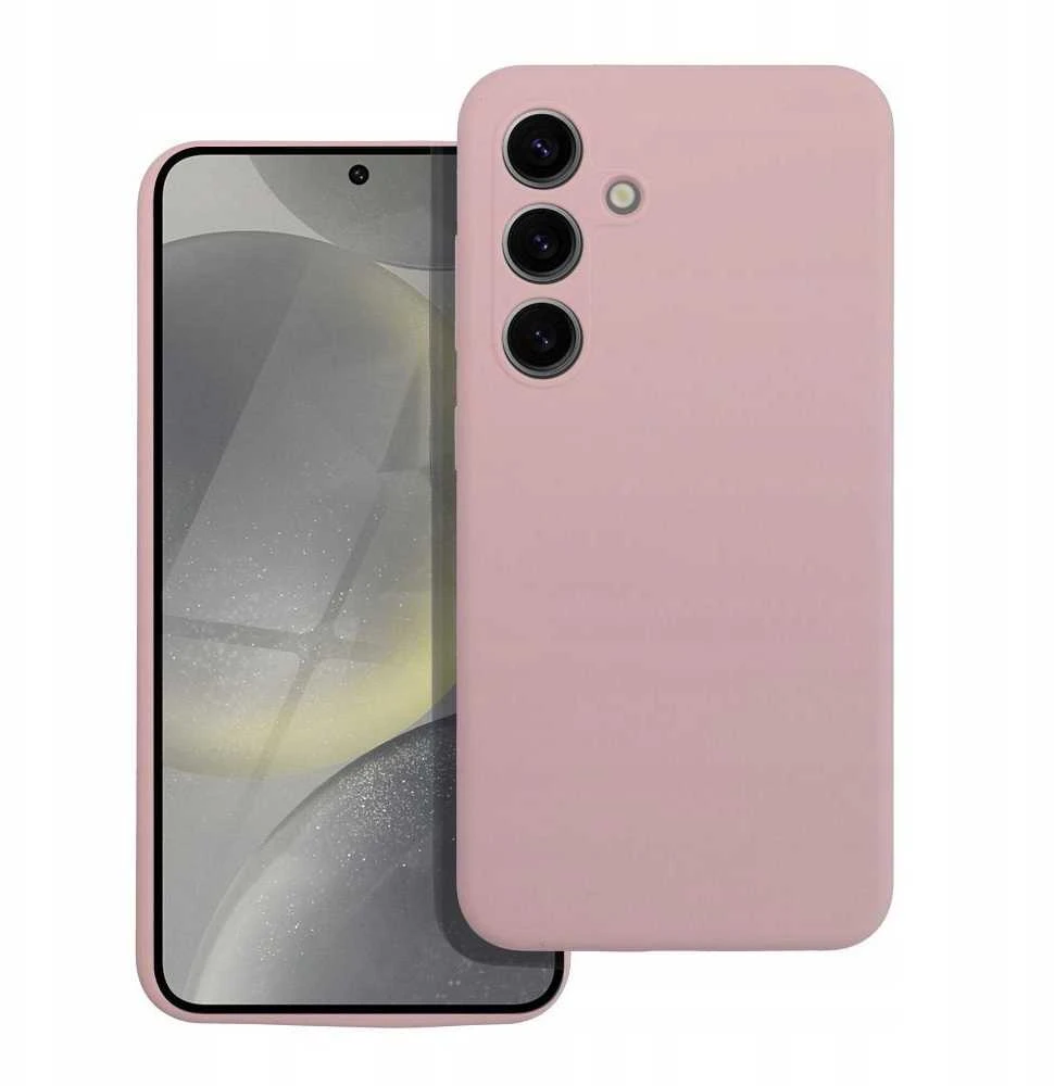 Oem Silikoninis dėklas 2mm skirtas Xiaomi Redmi 14C sand rožinės spalvos