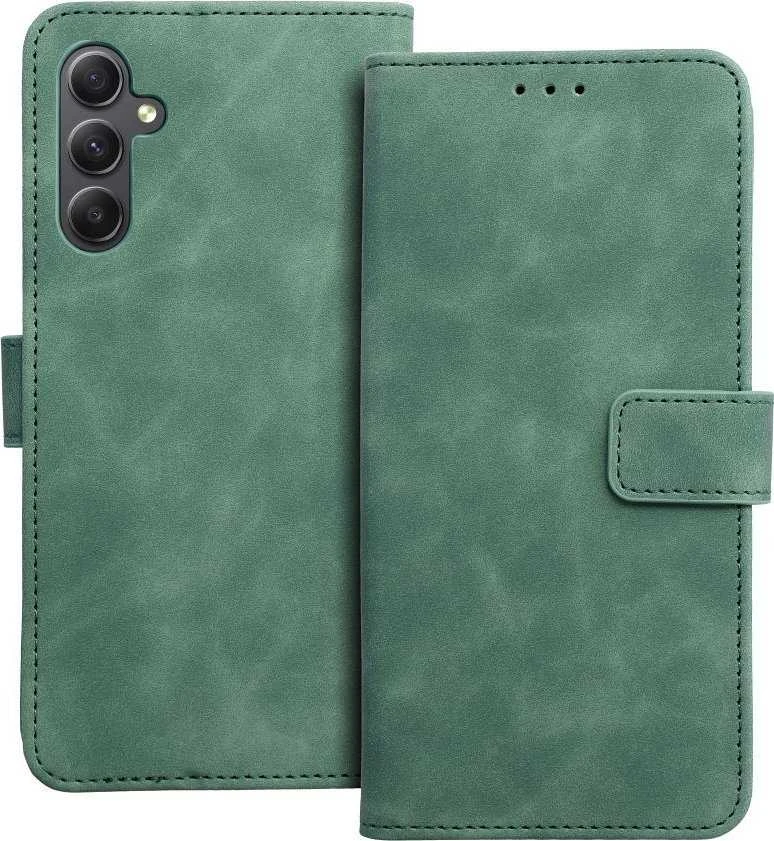 Oem TENDER Book Dėklas skirtas Samsung Galaxy A34 5G žalios spalvos