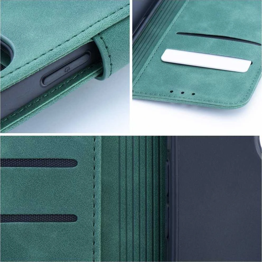 Oem TENDER Book Dėklas skirtas Samsung Galaxy A34 5G žalios spalvos