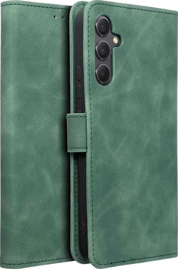 Oem TENDER Book Dėklas skirtas Samsung Galaxy A34 5G žalios spalvos