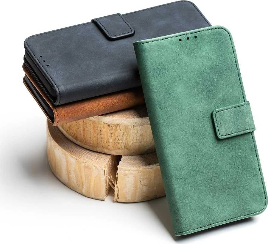 Oem TENDER Book Dėklas skirtas Samsung Galaxy A34 5G žalios spalvos