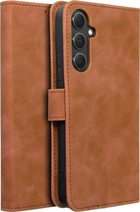 Oem TENDER Book Dėklas skirtas Samsung Galaxy A54 5G rudos spalvos