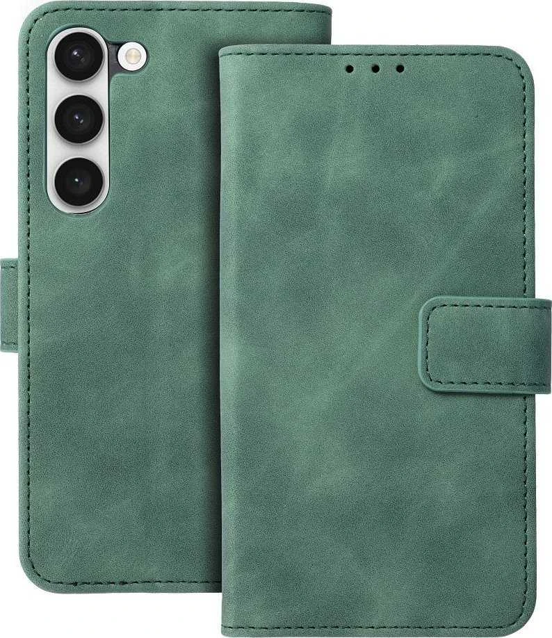 Dėklas OEM Siųstuvo knyga SAMSUNG Galaxy S23 žalia