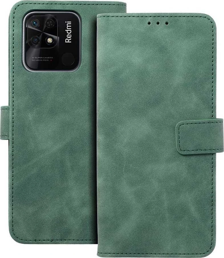 Oem TENDER Book Dėklas skirtas Xiaomi Redmi 10C žalios spalvos