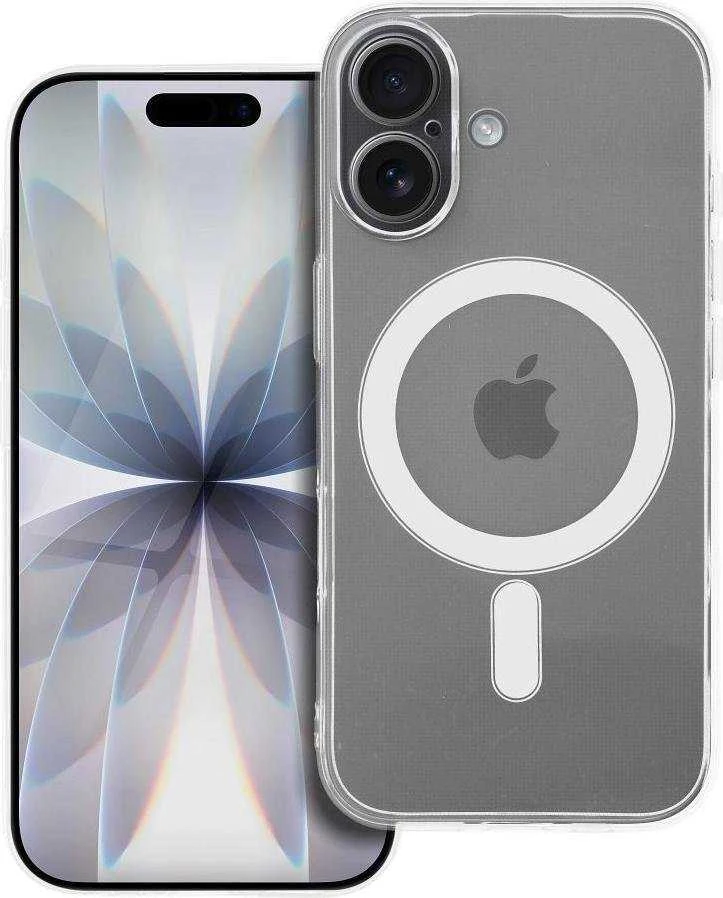 Oem Originalus „iPhone 17“ dėklas, skaidrus, 2 mm „Mag“ dangtelis, suderinamas su „MagSafe“ (fotoaparato apsauga), permatomas