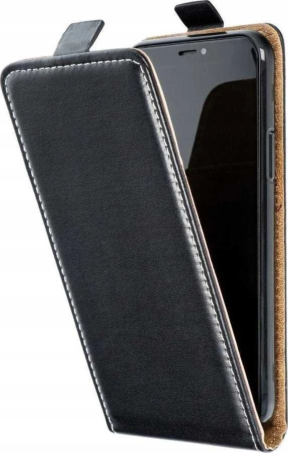 Oem Vertikalus dėklas su dangteliu, skirtas Xiaomi Redmi NOTE 12 PRO 5G, „Slim Flexi Fresh“, juodos spalvos.