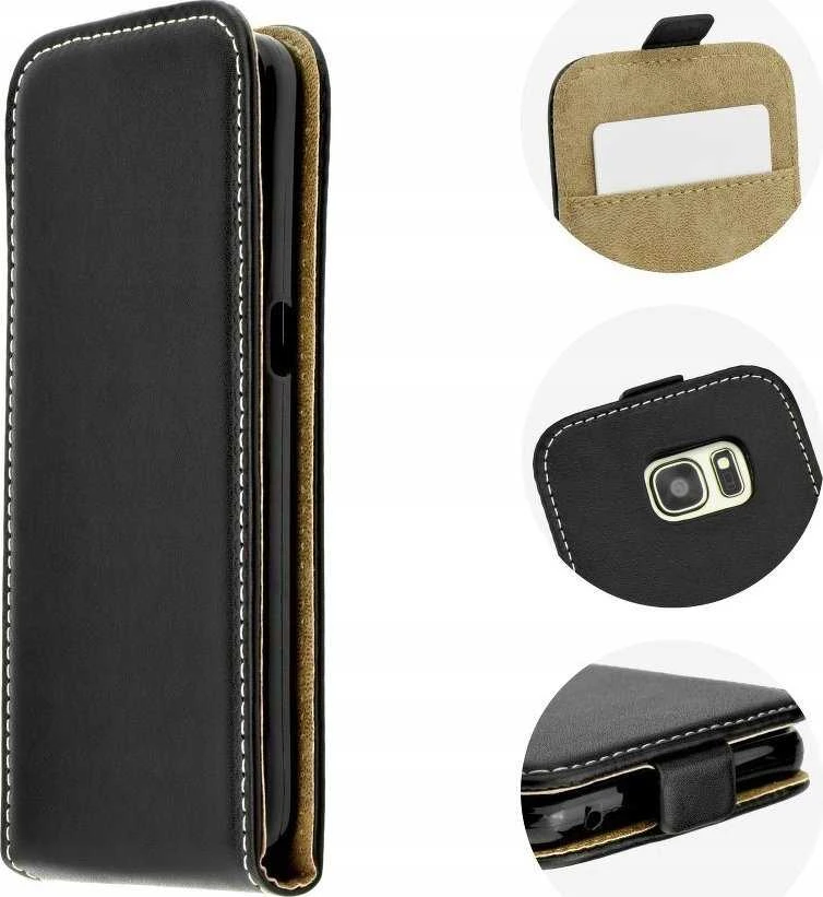 Oem SLIM FLEXI FRESH Flip dėklas skirtas Xiaomi Redmi Note 14 PRO 5G / 14 PRO PLUS 5G juodos spalvos
