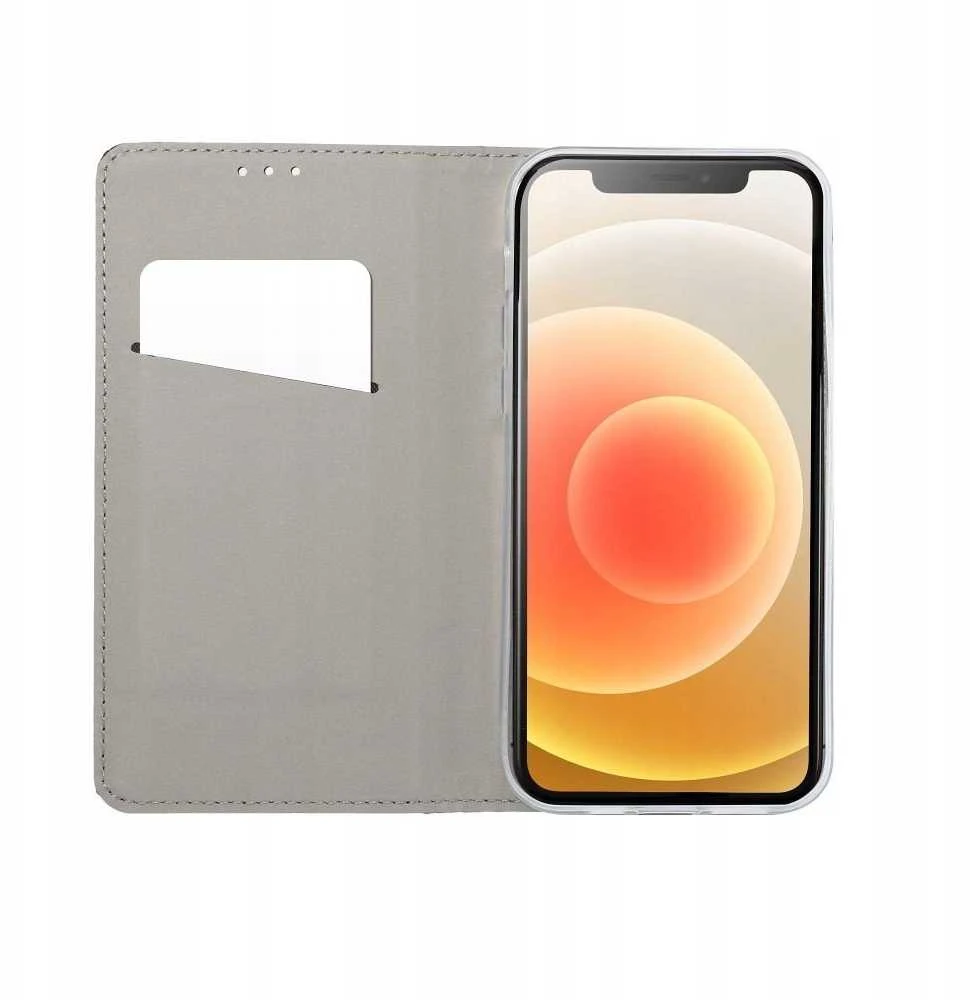 Dėklas Oem SMART CASE Book skirtas Xiaomi Redmi Note 14 PRO 5G / 14 PRO PLUS 5G aukso spalvos