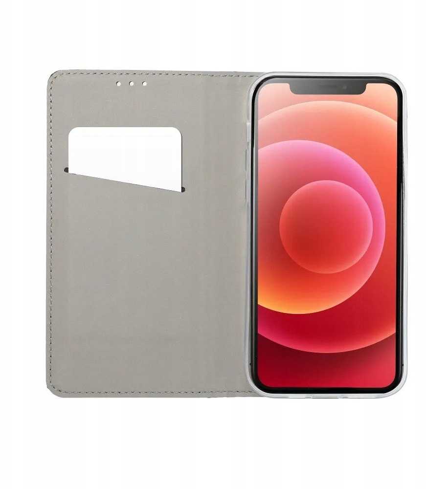 Dėklas Oem Flip case for Motorola G05 / G15 Smart Case Book red