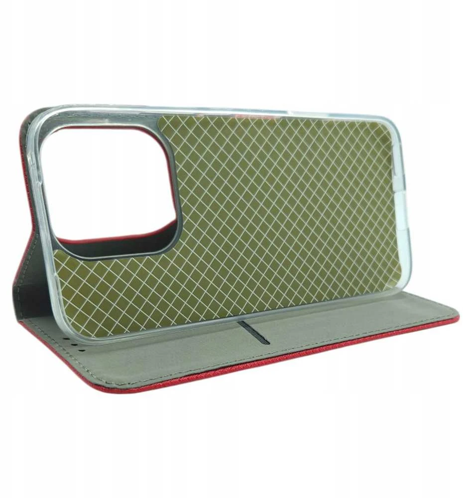 OEM atverčiamas dėklas, skirtas Honor 400 LITE Smart Case Book, raudonas
