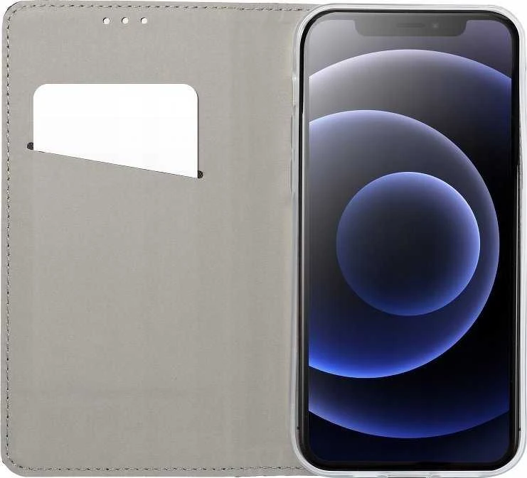 OEM atverčiamas dėklas Motorola E40 Smart Case Book juodas